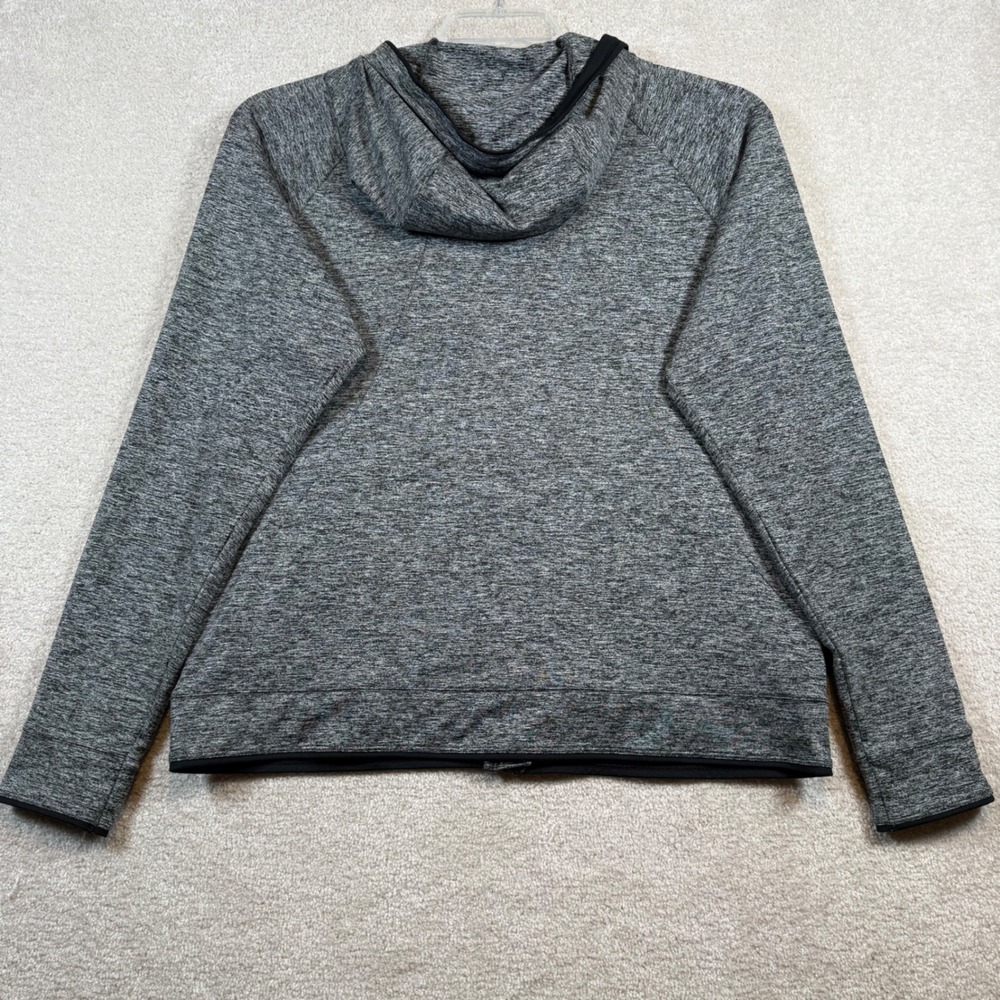 KUHL Womens Grey Heathered Full Zip Hoodie Jacket Activewear Size Large - Picture 3 of 8